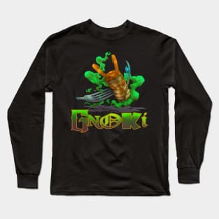 Gnoki (with font) Long Sleeve T-Shirt